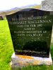 Photo of headstones/thumb_Margaret MacLennan d1992 [really 1991] hdstn Laxay New (Kinloch) cem Lewis